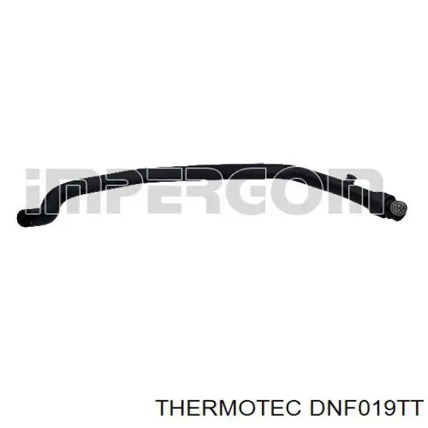 DNF019TT Thermotec шланг радиатора отопителя (печки, подача)