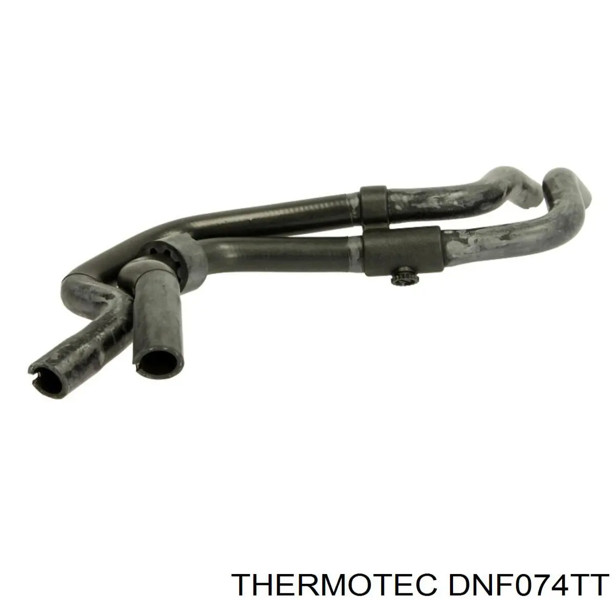 DNF074TT Thermotec шланг радиатора отопителя (печки, сдвоенный)
