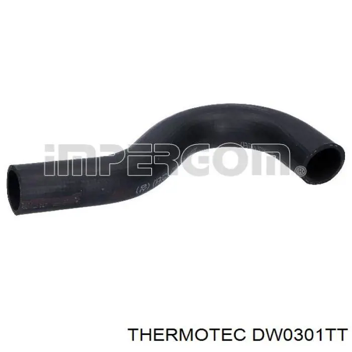 Шланг/патрубок радіатора охолодження, верхній DW0301TT Thermotec