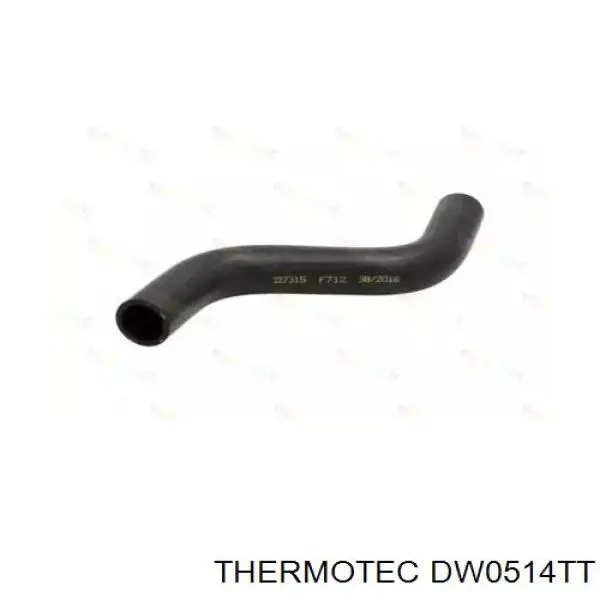 Патрубок радиатора DW0514TT Thermotec