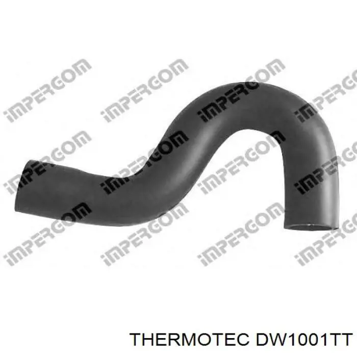 Шланг/патрубок радіатора охолодження, верхній DW1001TT Thermotec