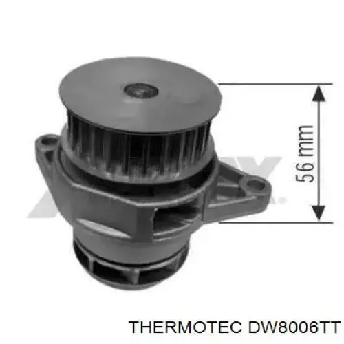 Шланг радиатора охлаждения Thermotec DW8006TT цена, от 4.60 USD