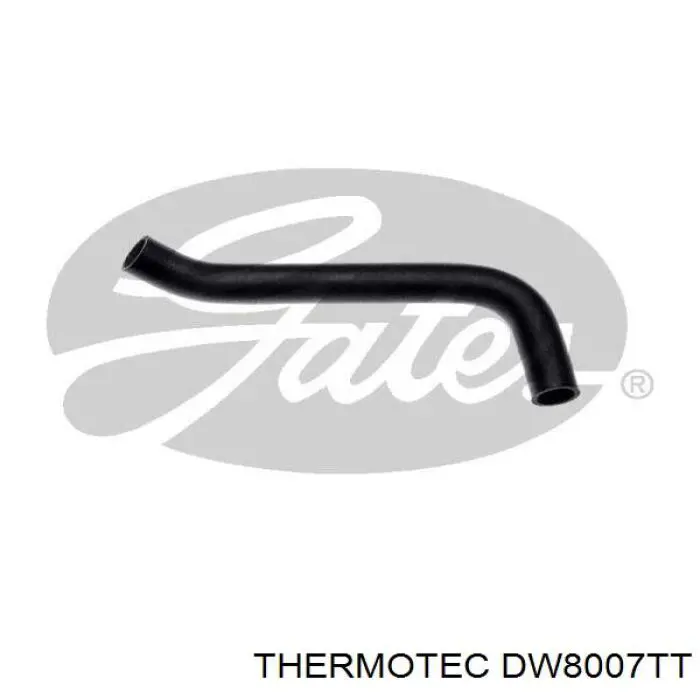 Купить DW8007TT Thermotec Шланг радиатора охлаждения нижний