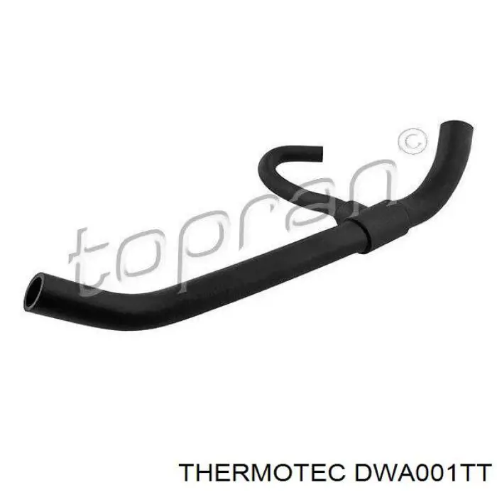 Шланг/патрубок радіатора охолодження, верхній DWA001TT Thermotec