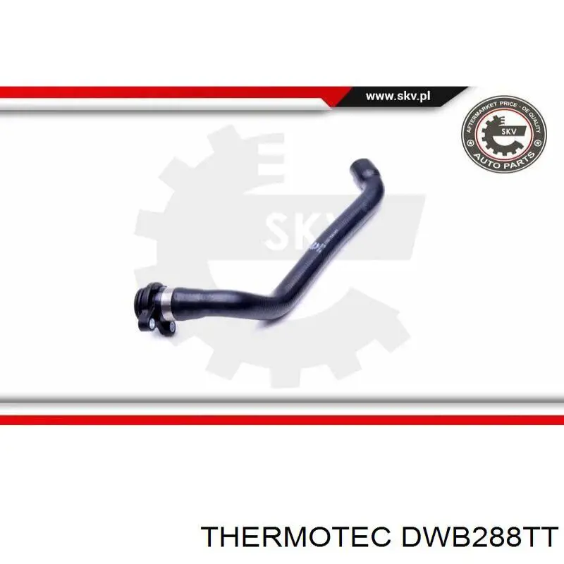 Шланг радиатора, нижний Thermotec DWB288TT цена, от 39.04 USD