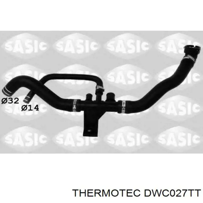 Нижний патрубок радиатора Autotechteile 5080349