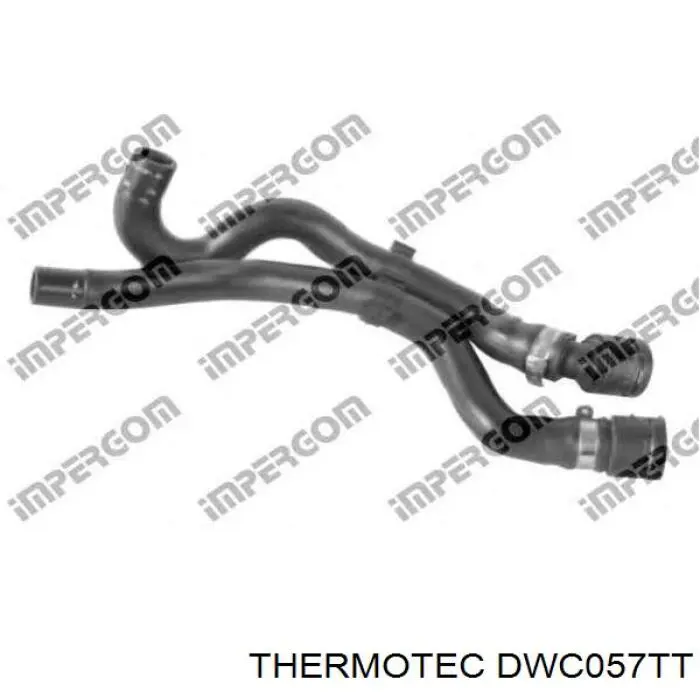 Патрубок системы охлаждения Peugeot/Citroen 51780674