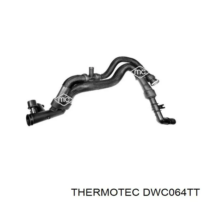 Шланг (патрубок) водяного насоса приемный Thermotec DWC064TT цена, от 45.70 USD