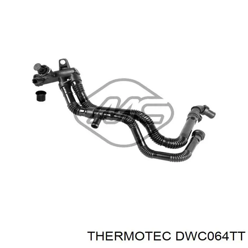 Купить DWC064TT Thermotec Шланг (патрубок) водяного насоса приемный
