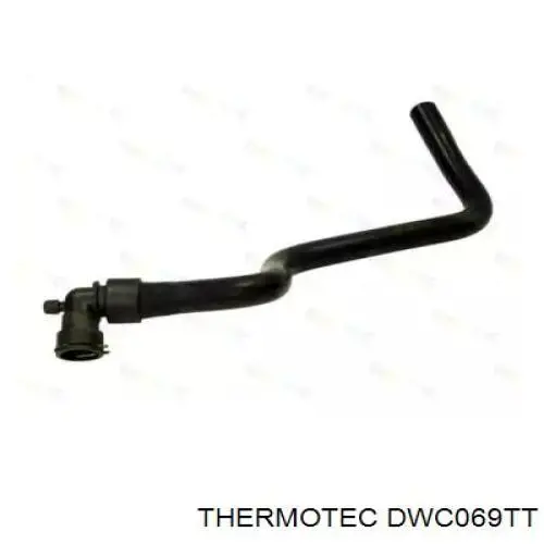 DWC069TT Thermotec шланг радиатора отопителя (печки, обратка)