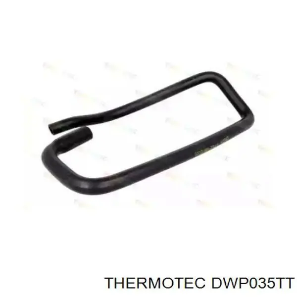 Шланг радиатора отопителя (печки), обратка THERMOTEC DWP035TT