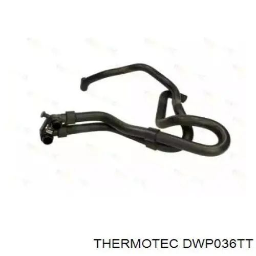 DWP036TT Thermotec шланг радиатора отопителя (печки, сдвоенный)