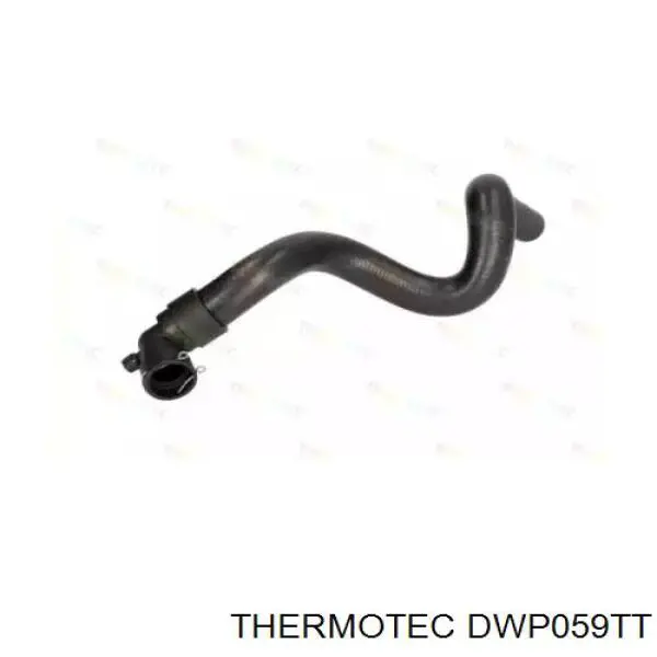 DWP059TT Thermotec шланг радиатора отопителя (печки, обратка)