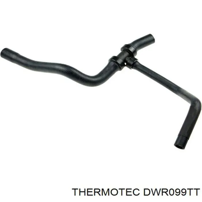 DWR099TT Thermotec шланг (патрубок радиатора охлаждения нижний)