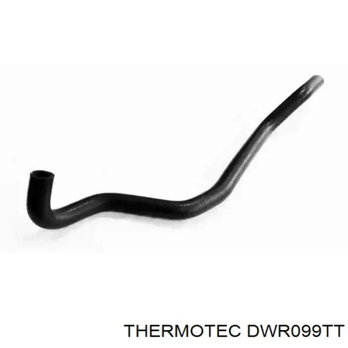 Купить DWR099TT Thermotec Шланг радиатора охлаждения нижний