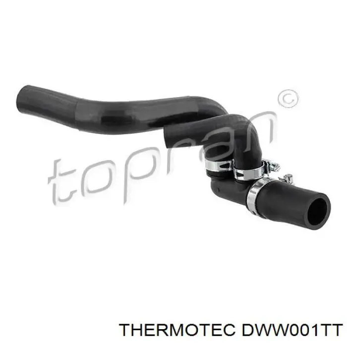 DWW001TT Thermotec шланг (патрубок системы охлаждения)