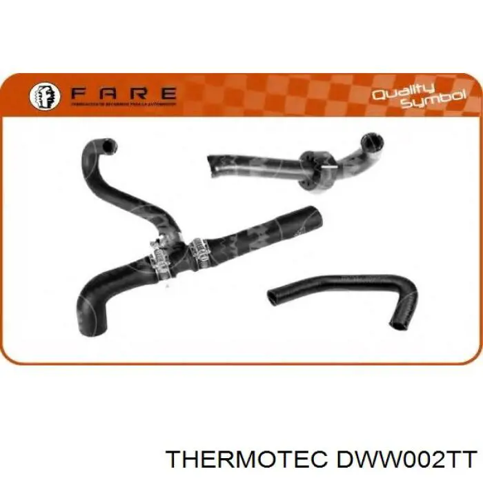 Купить DWW002TT Thermotec Трубопроводы и шланги системы охлаждения