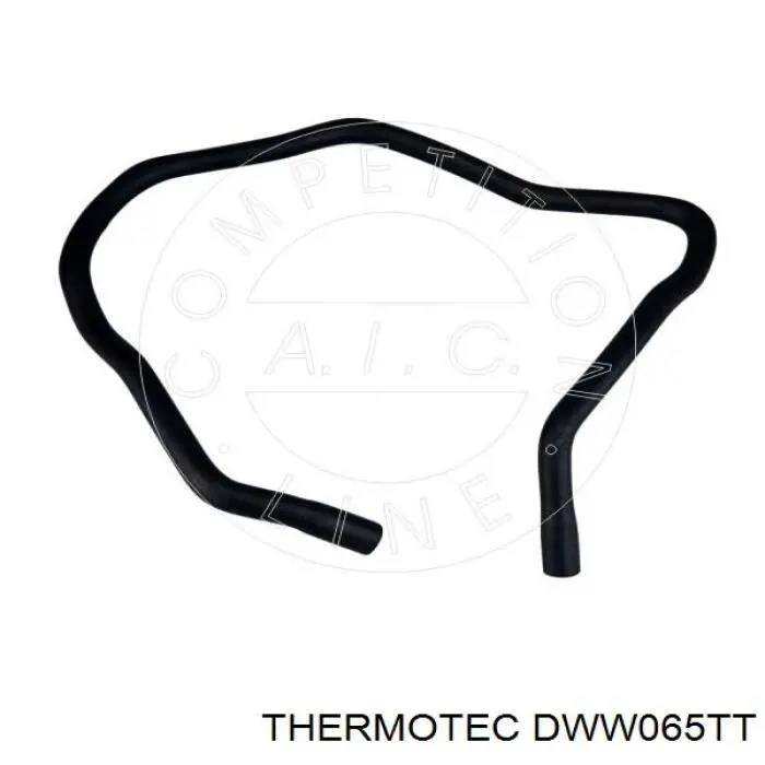 DWW065TT Thermotec Шланг расширительного бачка нижний