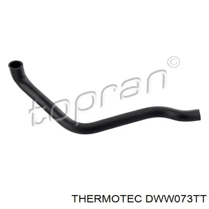 DWW073TT Thermotec Шланг радиатора печки