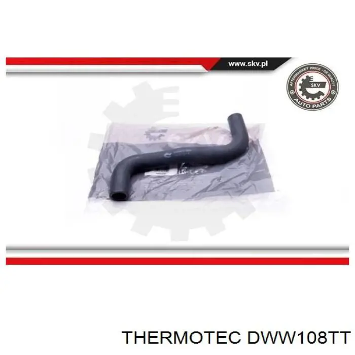 Шланг (патрубок) водяного насоса нагнетательный DWW108TT Thermotec