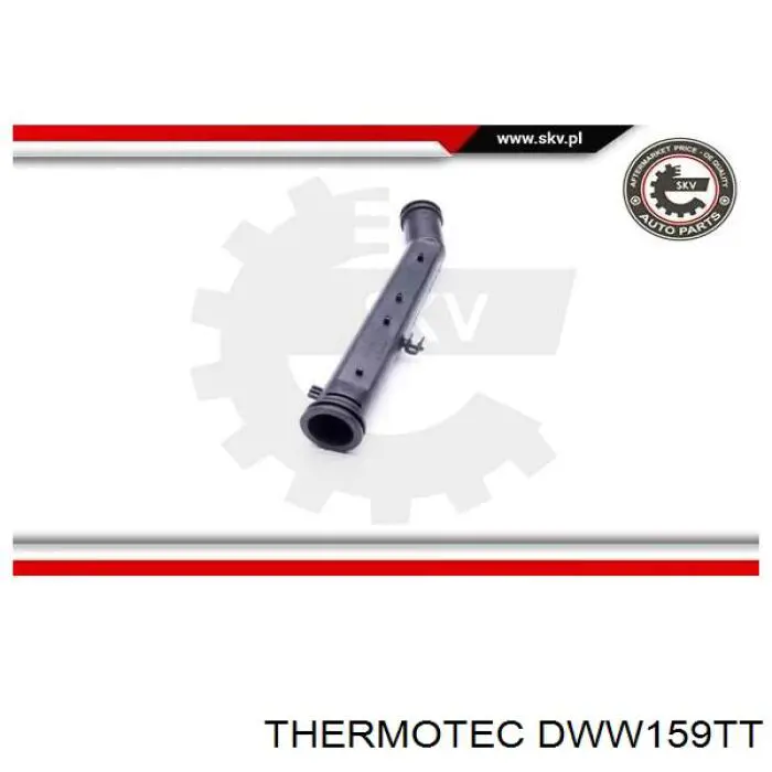 Шланг (патрубок) водяного насоса приемный Thermotec DWW159TT цена, от 7.41 USD