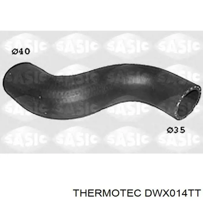 Шланг радиатора, нижний Thermotec DWX014TT цена, от 14.19 USD
