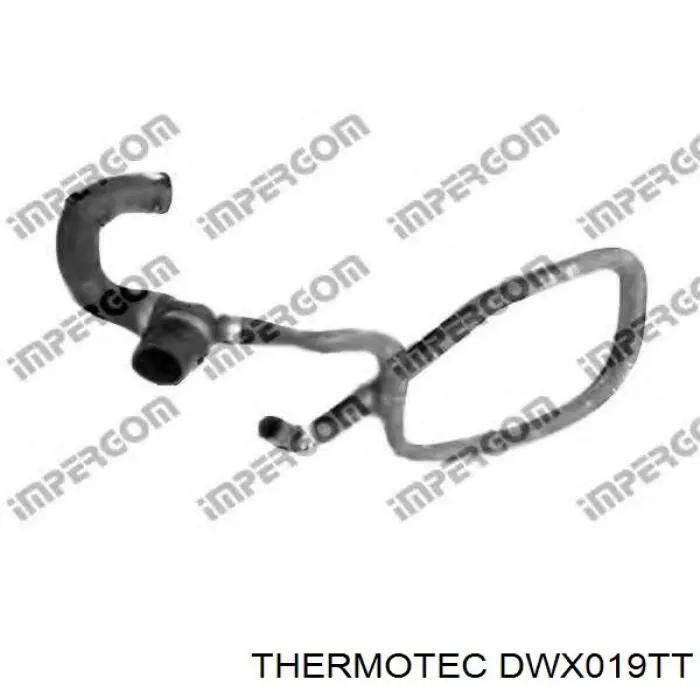 Шланг радиатора, нижний Thermotec DWX019TT цена, от 26.86 USD