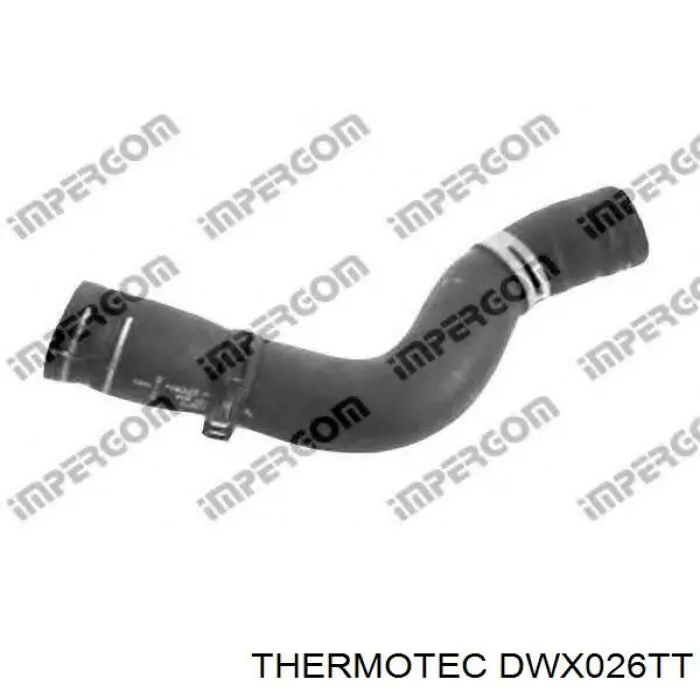 Купить DWX026TT Thermotec Патрубок радиатора
