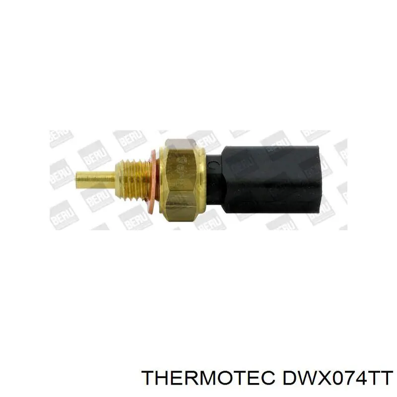 DWX074TT Thermotec шланг (патрубок радиатора охлаждения нижний)