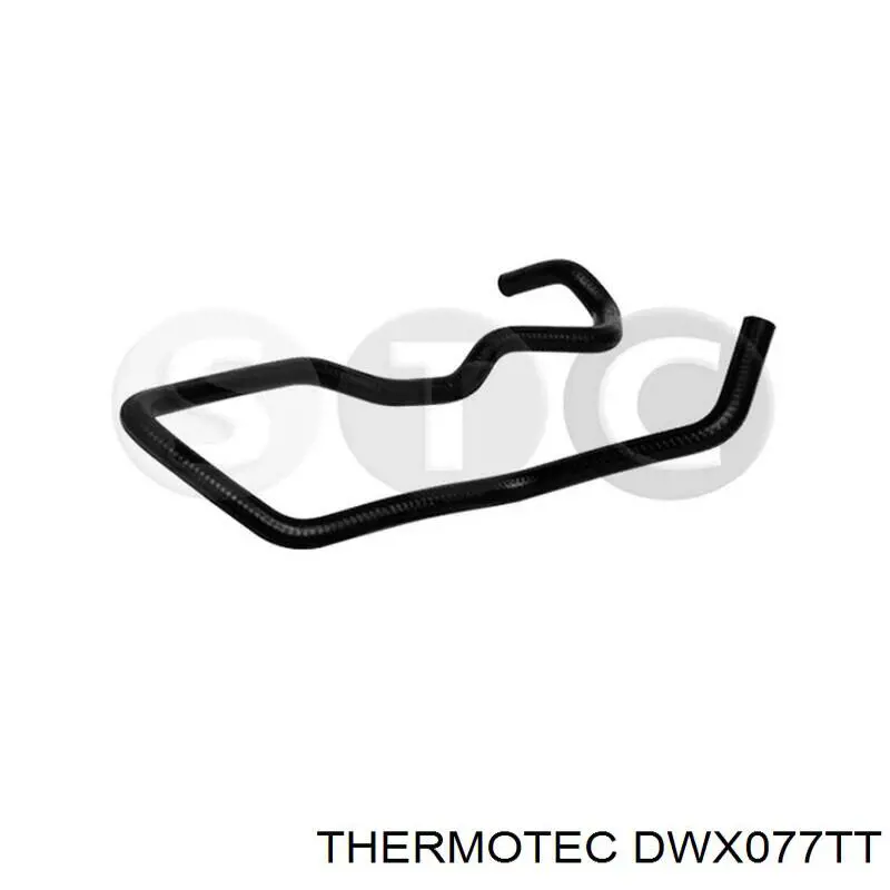 Купить DWX077TT Thermotec Шланг расширительного бачка нижний