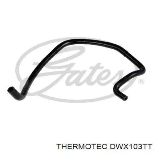 DWX103TT Thermotec шланг расширительного бачка верхний