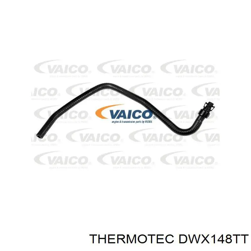 DWX148TT Thermotec шланг (патрубок радиатора охлаждения нижний)