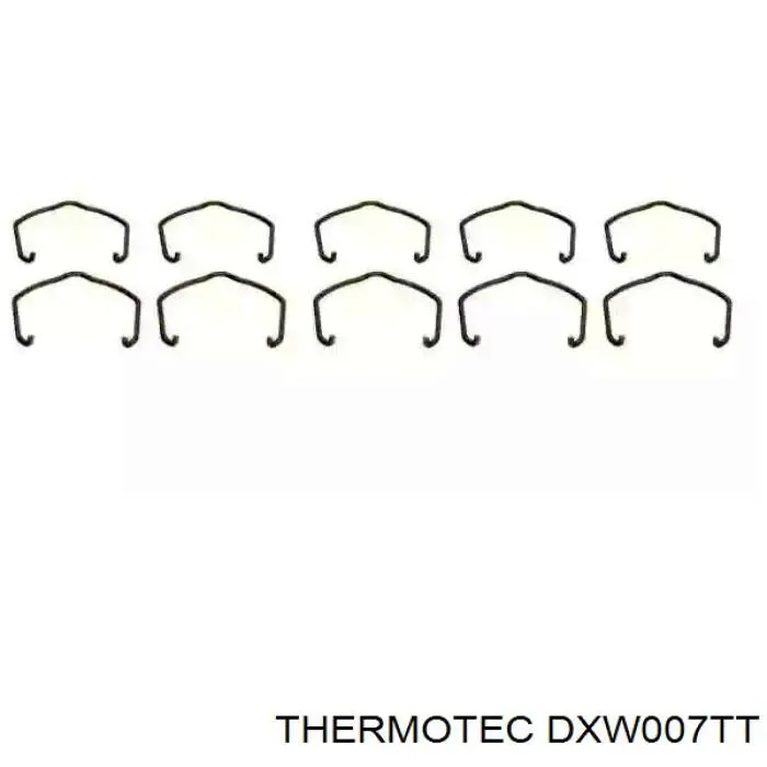 DXW007TT Thermotec Скоба патрубка интеркуллера