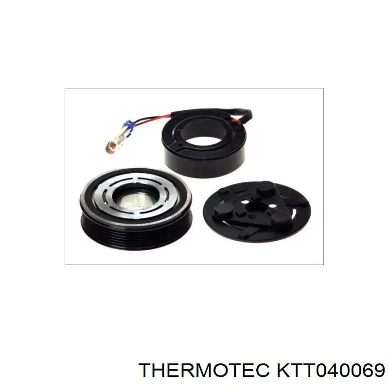 KTT040069 Thermotec Шкив компрессора кондиционера