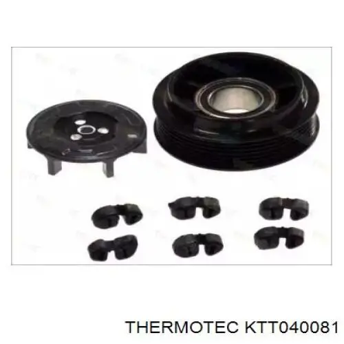 Купить KTT040081 Thermotec Шкив компрессора кондиционера