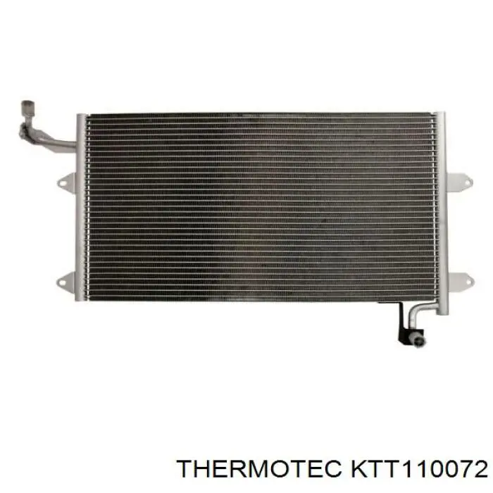 Радиатор кондиционера KTT110072 Thermotec