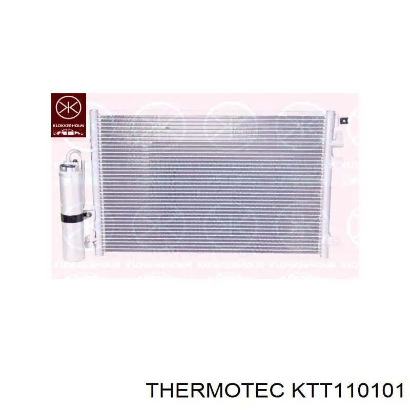 Радиатор кондиционера KTT110101 Thermotec
