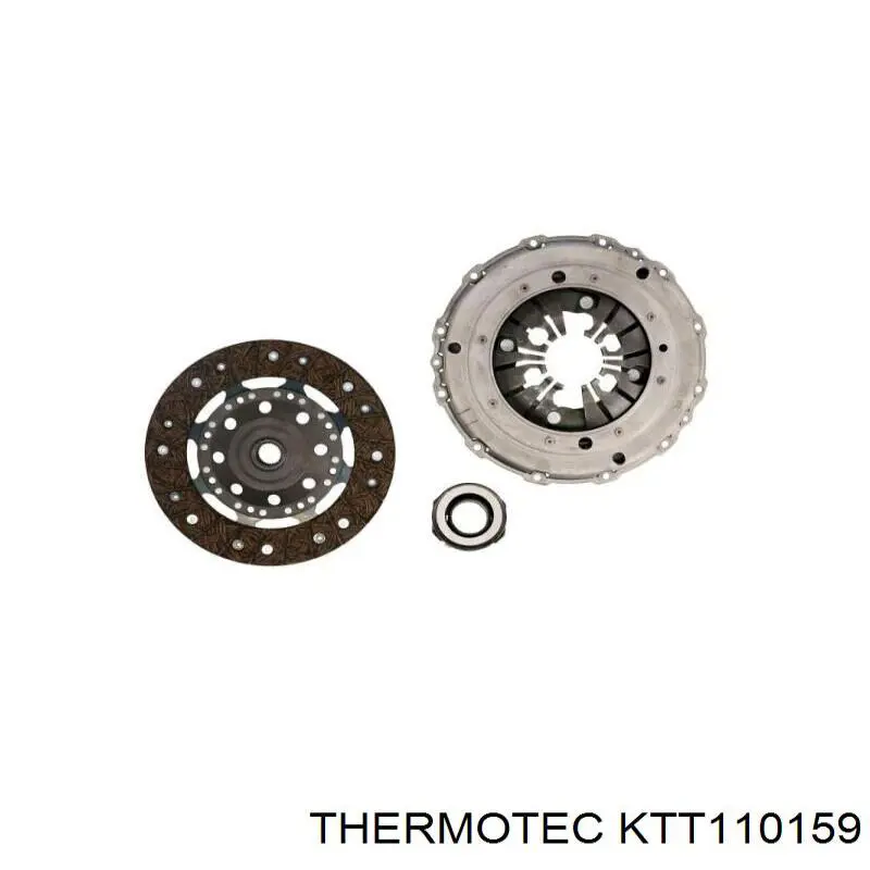 Конденсатор кондиционера Thermotec KTT110159 цена, от 64.29 USD