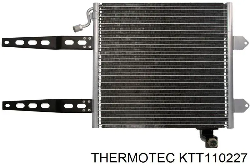 KTT110227 Thermotec радиатор кондиционера
