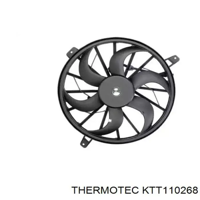 Радиатор охлаждения кондиционера Thermotec KTT110268