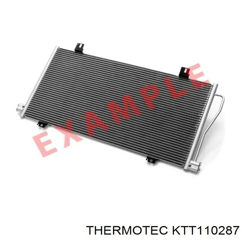 Радиатор кондиционера 015382 Glyser