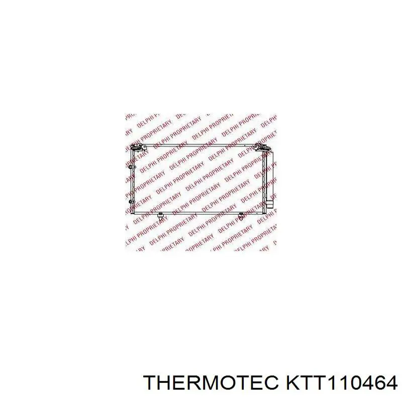 Радиатор кондиционера KTT110464 Thermotec