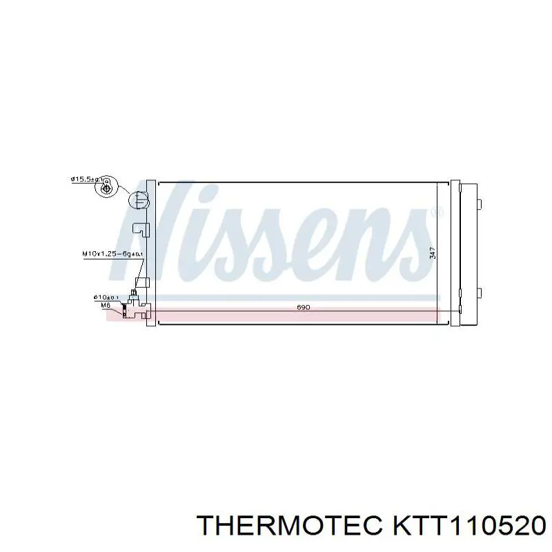 KTT110520 Thermotec Конденсатор