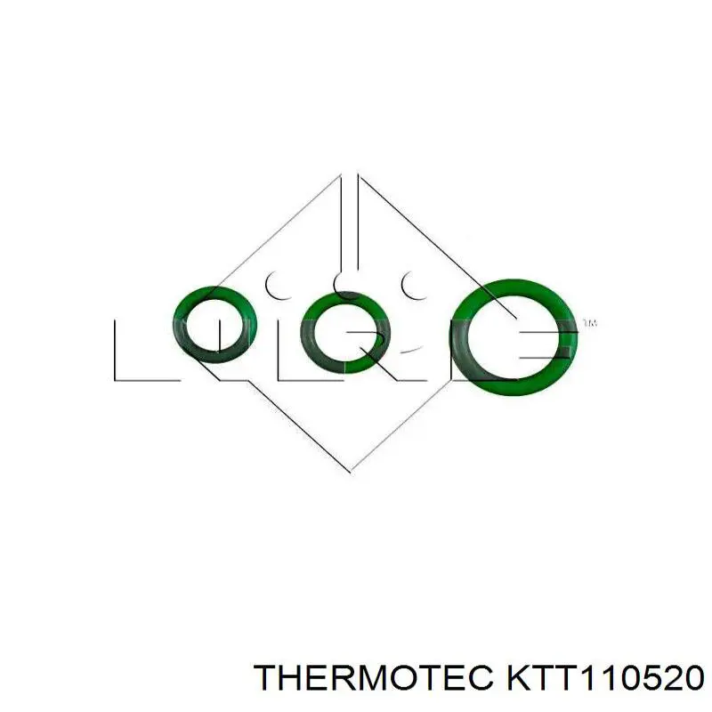 Конденсатор кондиционера Thermotec KTT110520 цена, от 74.93 USD