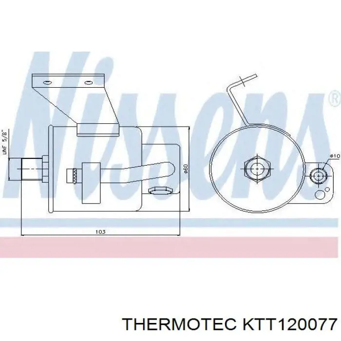 Купить KTT120077 Thermotec Осушитель кондиционера