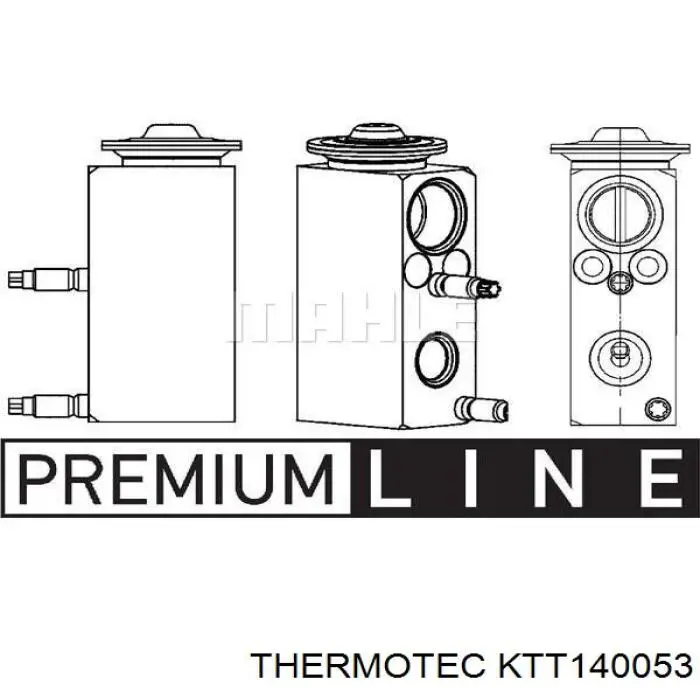 KTT140053 Thermotec клапан компрессора кондиционера