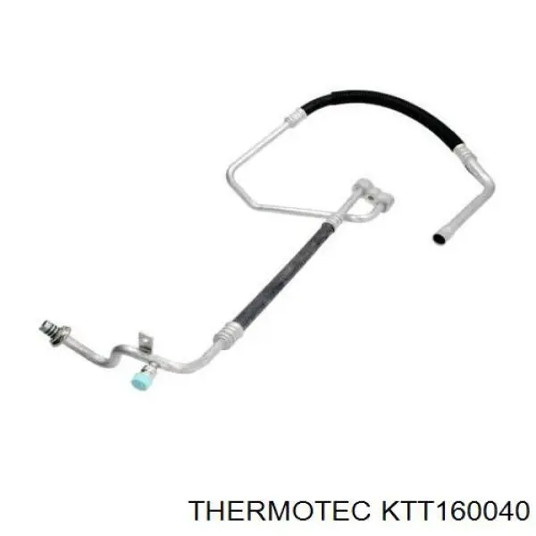 Шланг кондиционера, от компрессора к радиатору Thermotec KTT160040