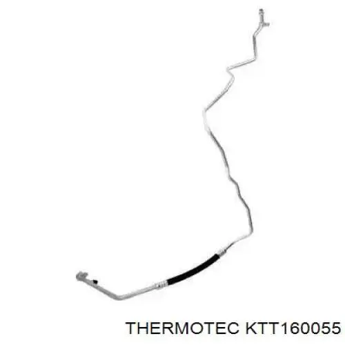 Шланг кондиционера, от радиатора к осушителю Thermotec KTT160055