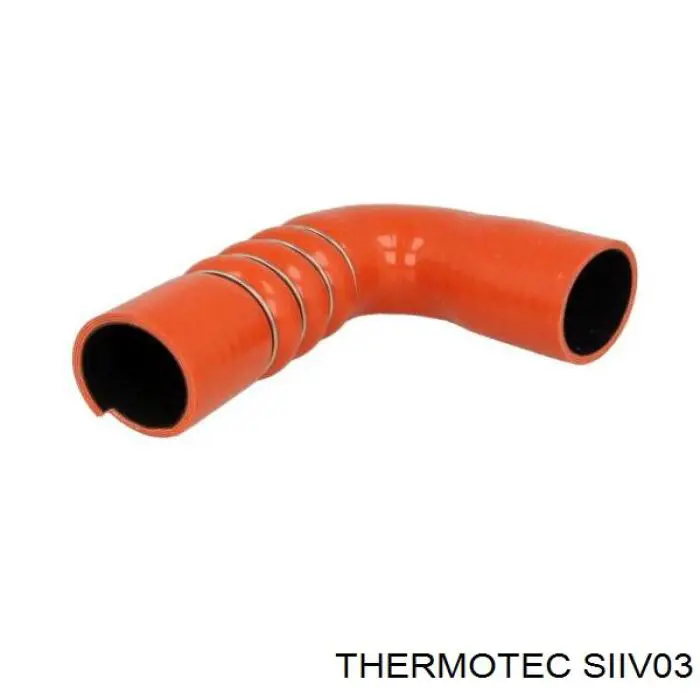 Шланг (патрубок) интеркуллера верхний правый Thermotec SIIV03