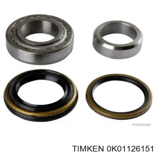 Подшипники задней ступицы Timken 0K01126151 цена, от 38.65 USD